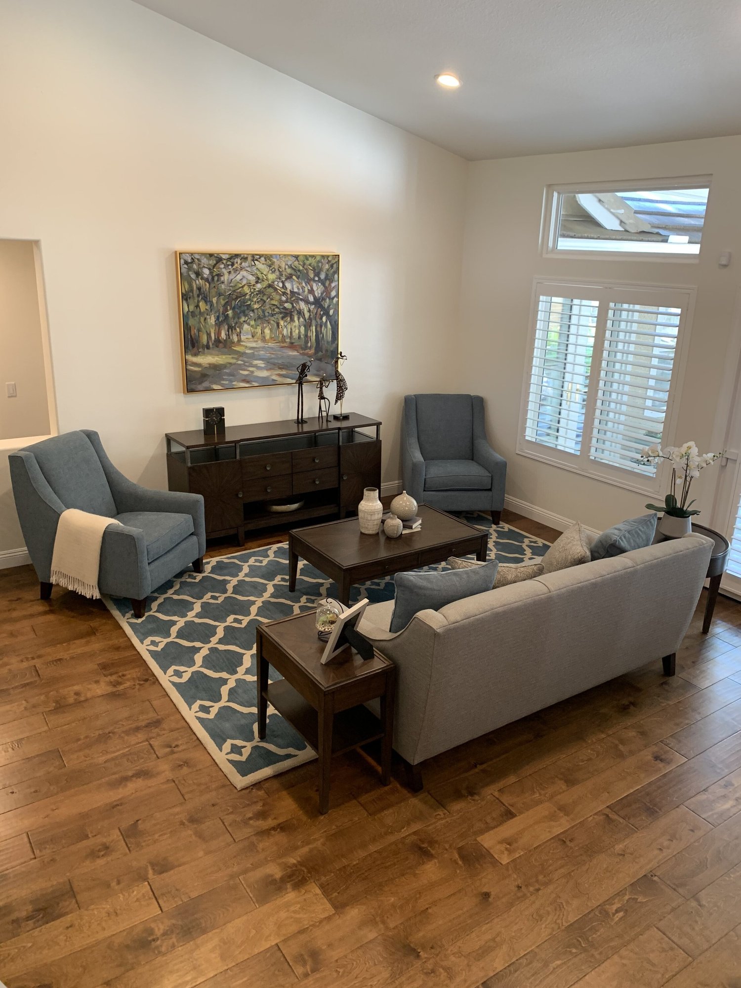 Custom interior design detail